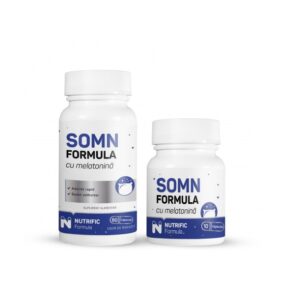 Somn Formula cu Melatonina, 60 + 10 Capsule, Nutrific