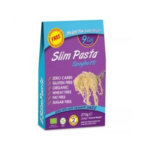 Spaghetti Bio fara Gluten din Faina de Konjac, 270 g, Slim Pasta