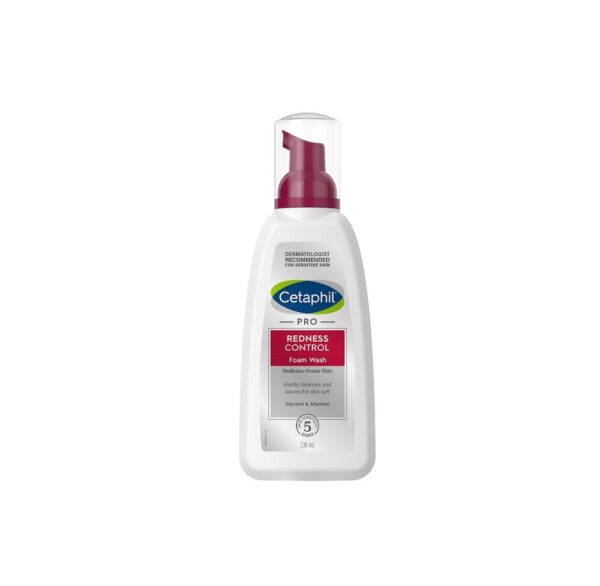 Spuma Faciala de Curatare pentru Pieliea Sensibila Predispusa la Roseasa, Pro Redness Control, 236 ml, Cetaphil