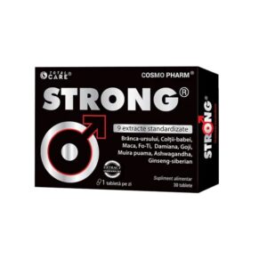 Strong Supliment pentru Potenta, 30 Tablete, Cosmopharm
