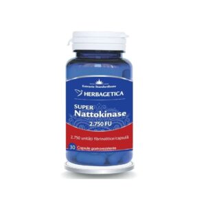 Super Nattokinase, 2750 FU, 30 Capsule, Herbagetica