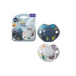 Suzete Ortodentice Moda, 18-36 Luni, Verde / Alb, 2 Bucati, Tommee Tippee