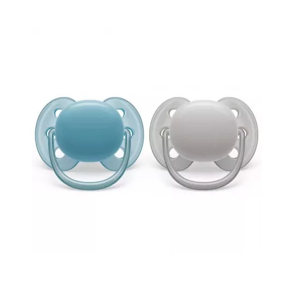 Suzete Ultra Soft, 6-18 Luni, 2 Bucati, SCF091/17, Philips Avent