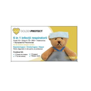Test Rapid Infectii Respiratorii 6 in 1, GoldenProtect