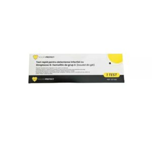 Test Rapid Streptococ A, 1 Test, GoldenProtect