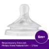 Tetina din Silicon Natural Response 6+ Luni, Philips Avent