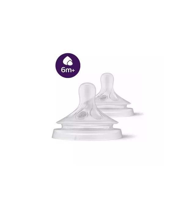 tetina-natural-response-6-luni-debit-6-pentru-lichide-dense-2-bucati-scy966-02-philips-avent-O33740-farmacia-morpheus Tetina Natural Response, 6 Luni+, Debit 6, pentru Lichide Dense, 2 Bucati, SCY966/02, Philips Avent