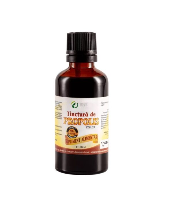 Tincatura de Propolis 30%, 50ml, Adya Green Pharma