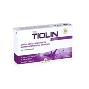 Tiolin DUO, 30 Comprimate, Sun Wave Pharma