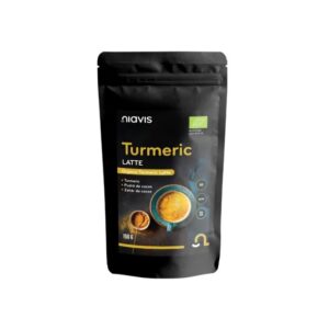 Turmeric Latte Pulbere Eco, 150 g, Niavis