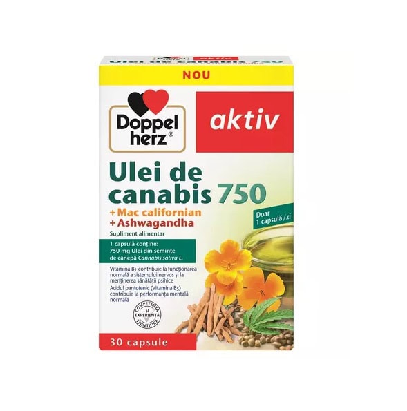 ulei-de-canabis-750-mac-californian-ashwagandha-30-capsule-doppelherz-O36511-farmacia-morpheus Ulei de Canabis 750 + Mac Californian + Ashwagandha, 30 Capsule, Doppelherz