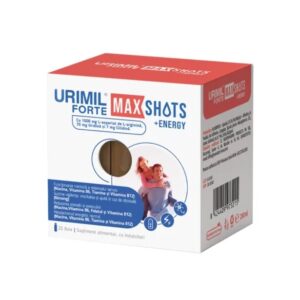 Urimil Forte Max Shots +Energy, 20 Fiole, Naturpharma