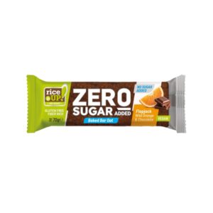 Baton din Ovăz fără Zahăr si Gluten, cu Portocală Sălbatică și Ciocolată, 70g, RiceUP!