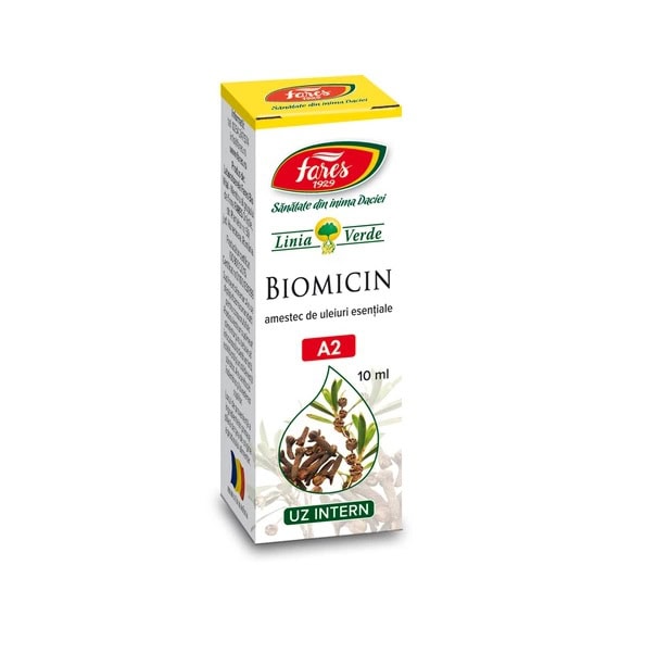 Biomicin Solutie, A2, 10 ml, Fares