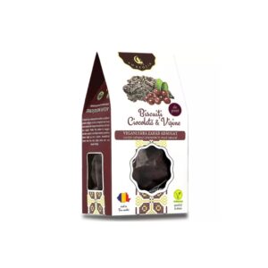 Biscuiti cu Ciocolata si Visine, 130 g, Hiper Ambrozia