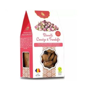 Biscuiti cu Coacaze si Trandafir, 130 g, Hiper Ambrozia