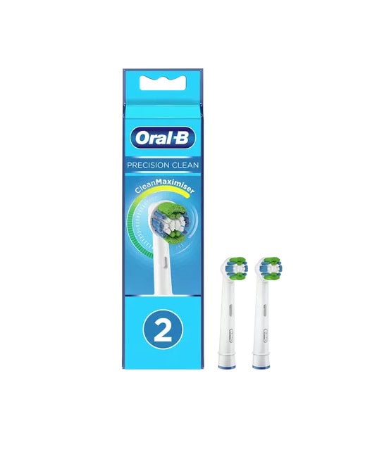 Capete de Rezerva pentru Periuta de Dinti Electrica Precision Clean, 2 Bucati, Oral-B
