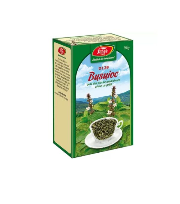 Ceai Busuioc, 50 g, Fares