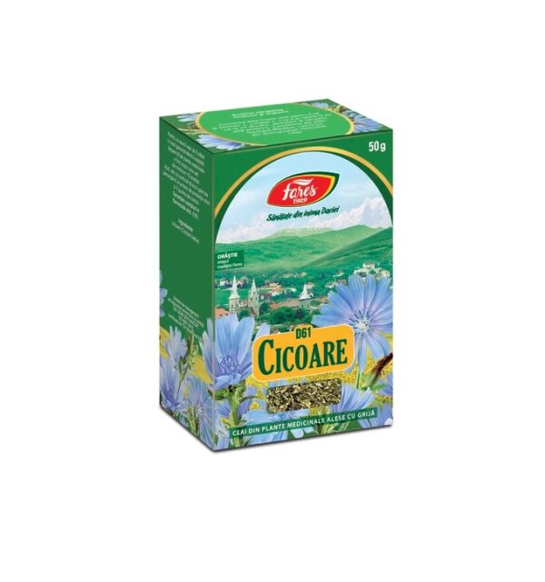 Ceai Cicoare Iarba D 61, 50 g, Fares
