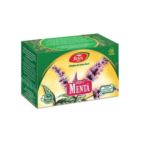 Ceai de Menta D 125, 20 Plicuri, Fares