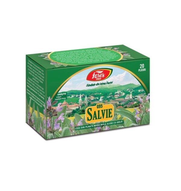 ceai-de-salvie-g-95-20-plicuri-fares-O24585-farmacia-morpheus Ceai de Salvie G 95, 20 Plicuri, Fares