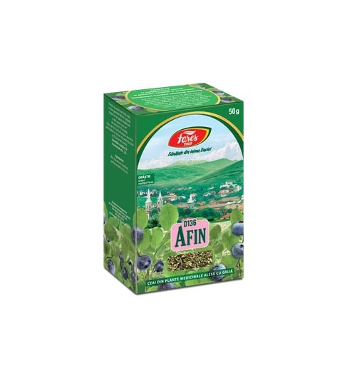 Ceai din Fruze de Afin D136, 50g, Fares