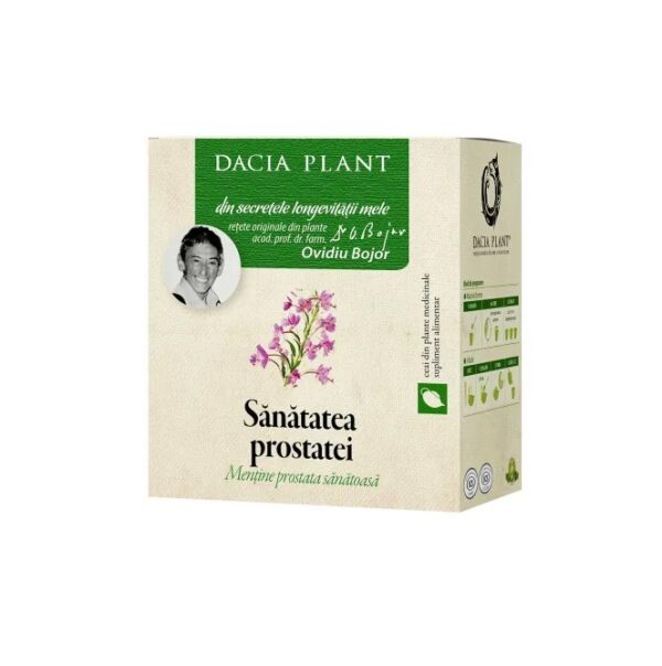 Ceai din Plante Sanatatea Prostatei, 50 g, Dacia Plant