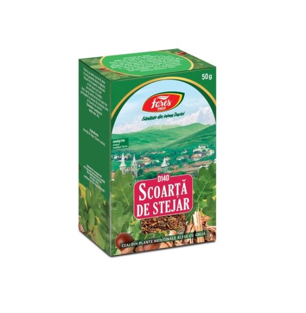 Ceai din Scoarta de Stejar D 140, 50 g, Fares