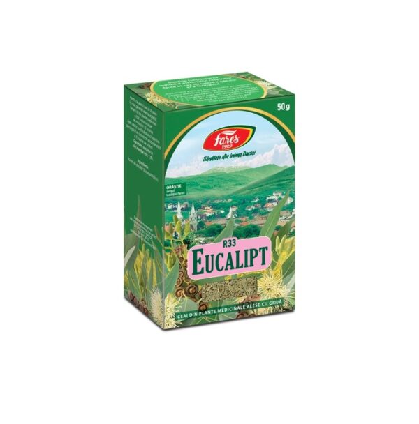 Ceai Eucalipt Frunze R33, 50 g, Fares