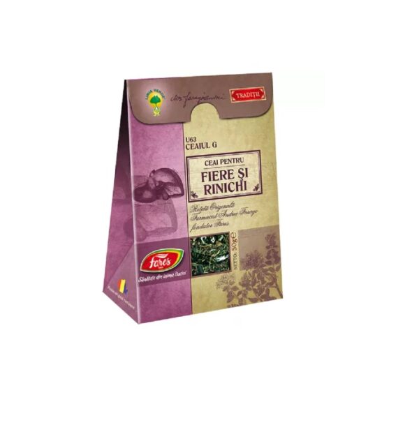Ceai G pentru Fiere si Rinichi, 50 g, Fares