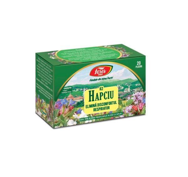 Ceai Hapciu, R2, 20 plicuri, Fares