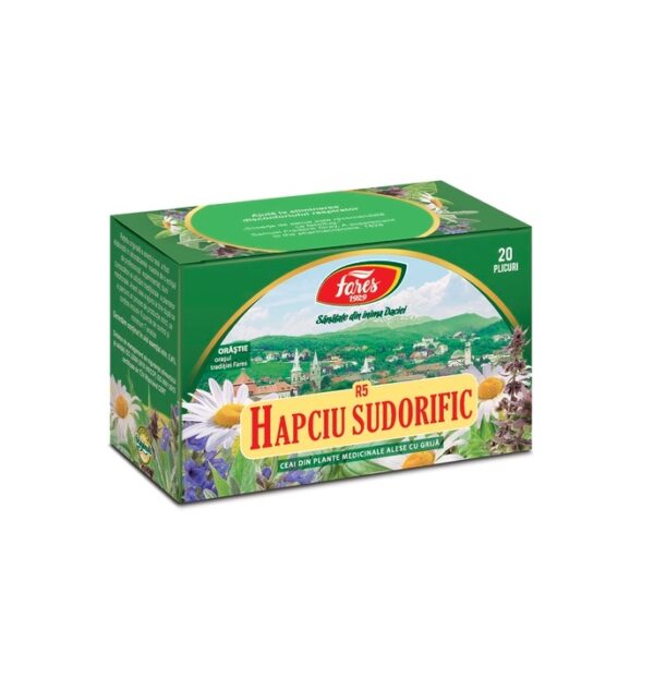 Ceai Hapciu Sudorific, R5, 20 Plicuri, Fares