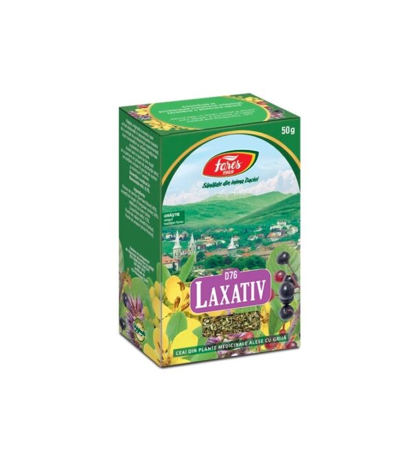 Ceai Laxativ, D76, 50 g, Fares