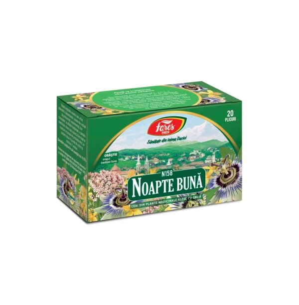 Ceai Noapte Buna, 20 Plicuri, Fares