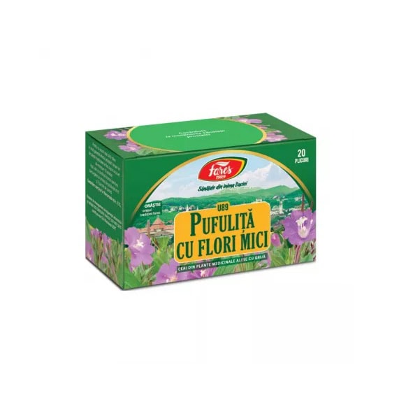 Ceai Pufulita cu Flori Mici, 20 Plicuri, Fares