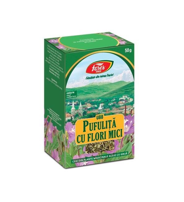 Ceai Pufutita cu Flori Mici U88, 50 g, Fares