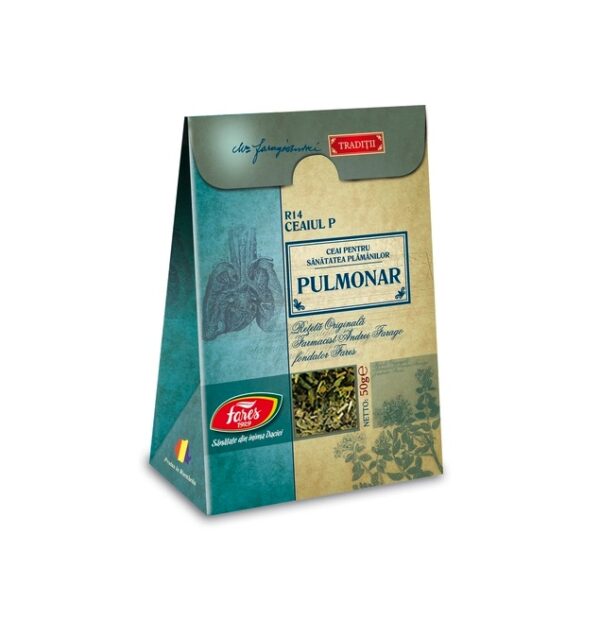 Ceai Pulmonar, R14, 50 g, Fares