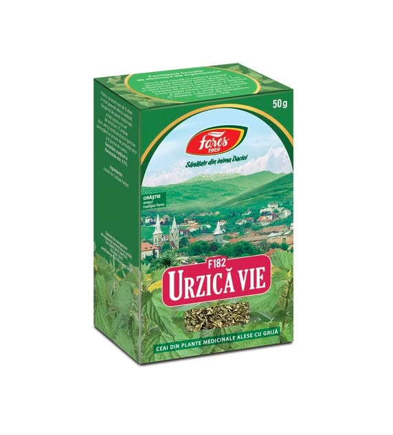 Ceai Urzica Vie Iarba F182, 50 g, Fares