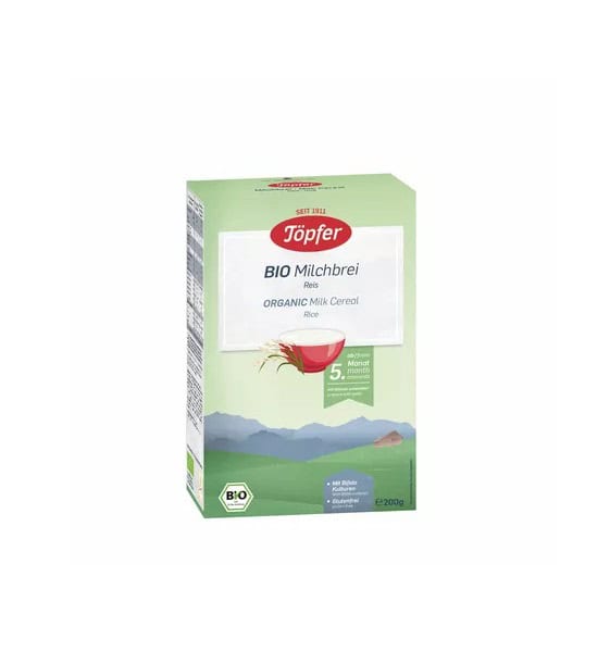 cereale-bio-orez-cu-lapte-5-luni-200-g-topfer-O40721-farmacia-morpheus Cereale Bio Orez cu Lapte, +5 Luni, 200 g, Topfer