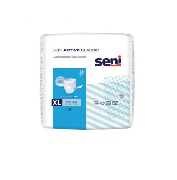Chilot Elastic Absorbant Active Classic, Extra Large, 30 Bucati, Seni