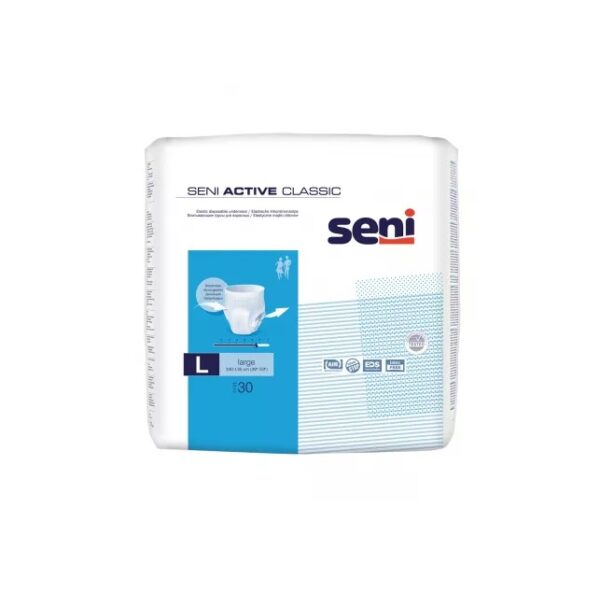Chilot Elastic Absorbant Active Classic, Large, 30 Bucati, Seni