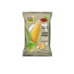 Chips din Porumb cu Rosii Uscate la Soare, 60 g, RiceUP!