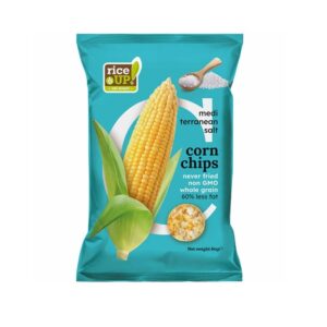 Chips din Porumb cu Sare Mediteraneana, 60 g, RiceUP!