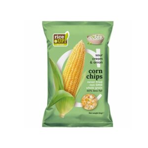 Chips din Porumb cu Smantana si Ceapa, 60 g, RiceUP!