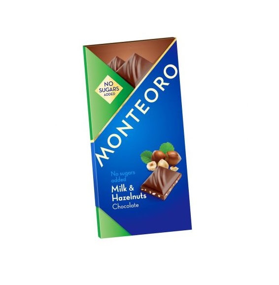 ciocolata-cu-lapte-si-alune-fara-zahar-adaugat-90-g-monteoro-O27368-farmacia-morpheus Ciocolata cu Lapte si Alune Fara Zahar Adaugat, 90 g, Monteoro