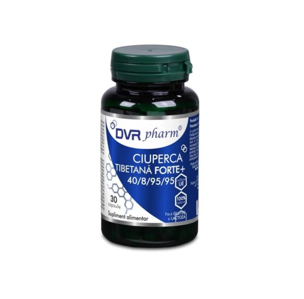 Ciuperca Tibetana Forte, 30 Capsule, DVR Pharm