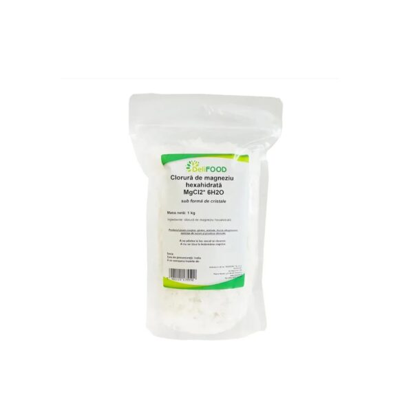 Clorura de Magneziu (Sare Nigari), 1 kg, Delifood