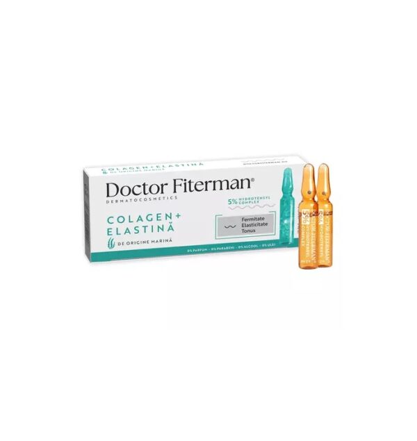 Colagen+Elastina, 10 Fiole x 2 ml, Doctor Fiterman