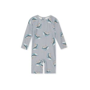 Costum de Baie pentru Bebelusi, Whale Boat, 9 Luni, Konges Slojd