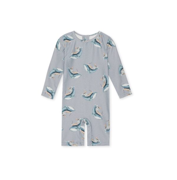 Costum de Baie pentru Bebelusi, Whale Boat, 6 Luni, Konges Slojd
